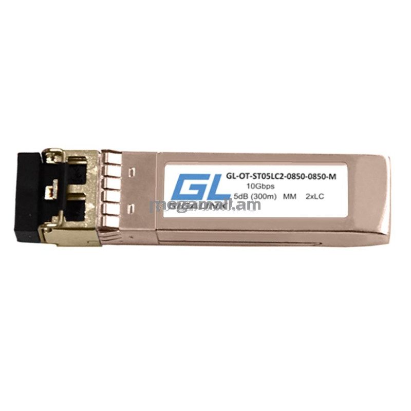 модуль GIGALINK GL-OT-ST05LC2-0850-0850-M,(Q050), 10Гбит/с, два волокна, ММ, 2хLC, 850 нм, 5 дБ (до 300 м)