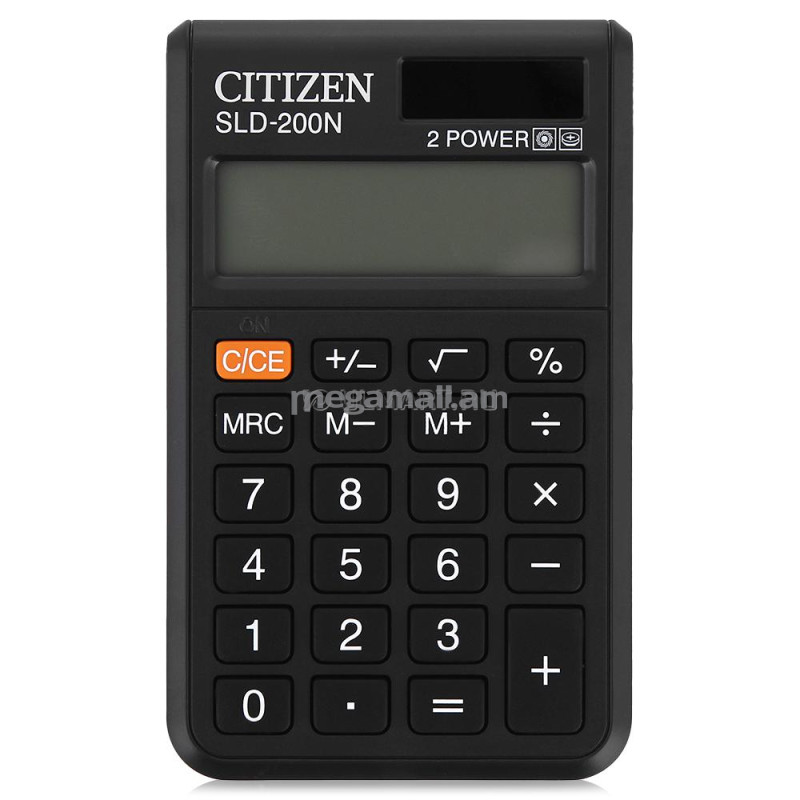 Citizen SLD-200N, карманный, 8-и разрядный