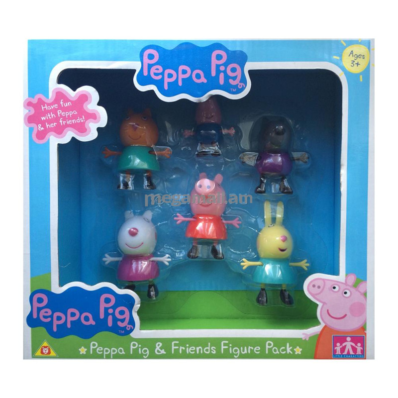 Игровой набор Peppa Pig  Пеппа и друзья 6 фигурок (24312)