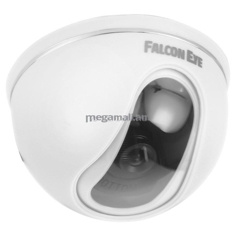 камера для  видеонаблюдения Falcon Eye FE-D80C купольная, 1/3” HDIS, 700TVL, ИК подстветка до 20м, металлический корпус, защита IP66