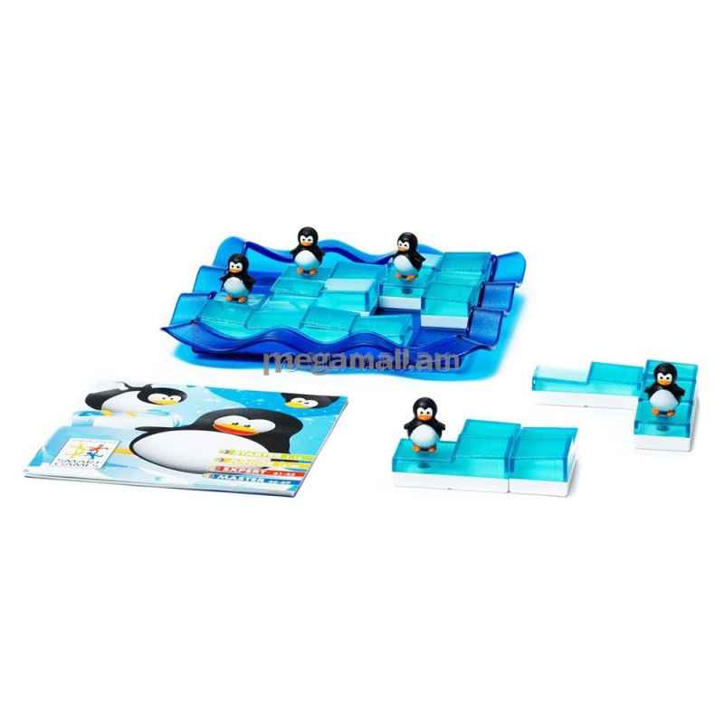 BONDIBON SMARTGAMES Логическая игра Пингвины на льдинах (ВВ0851)