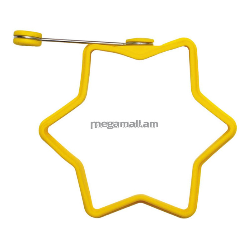 Форма FlexMode для жарки яиц, омлетов и блинчиков, звезда, желтый (4607141586668)