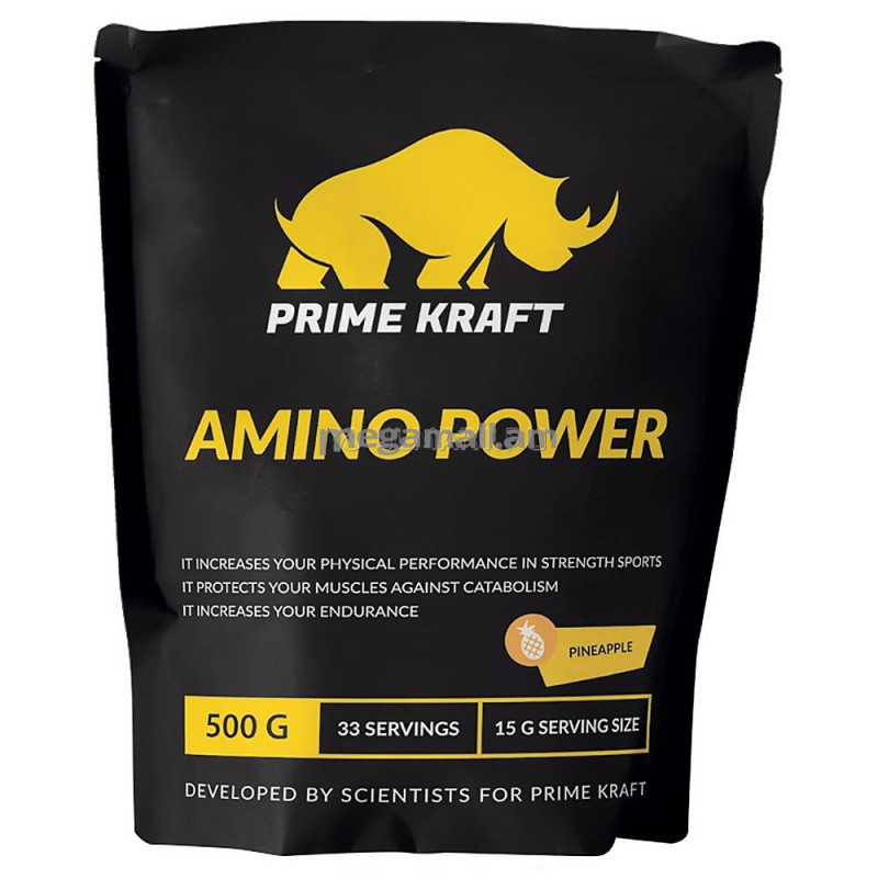 Аминокислоты Prime Kraft Amino Power (ананас), 500 г