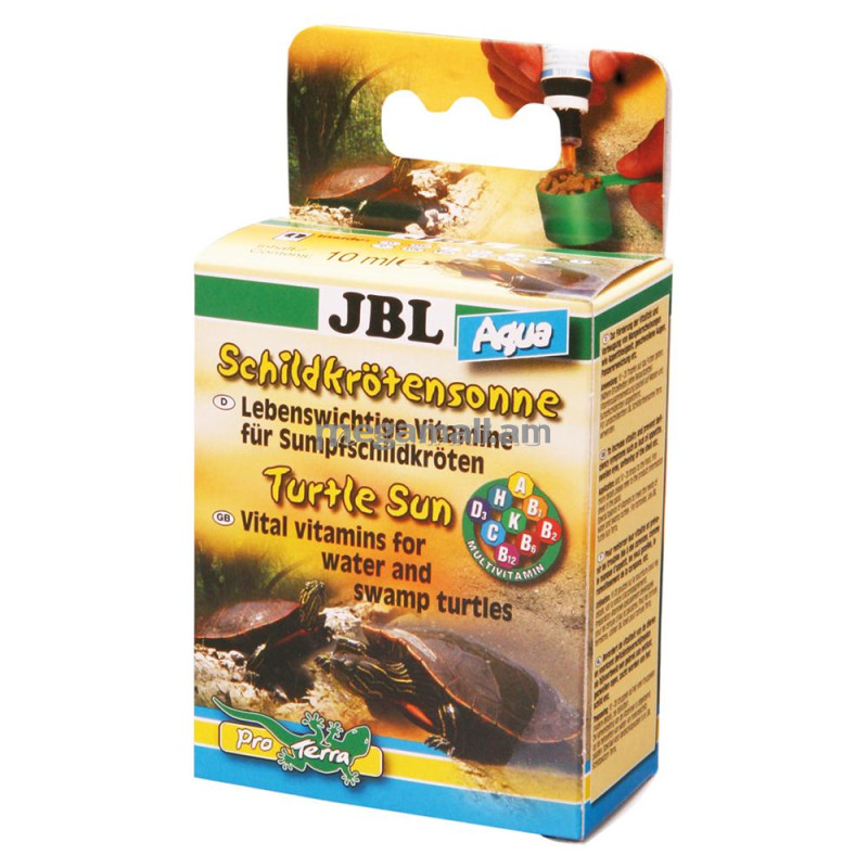 Мультивитаминный препарат JBL Schildkrotensonne Aqua для водных черепах, 10 мл. (7044100 / 4014162704412)