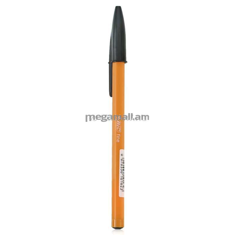ручка шариковая Bic Orange, 0,36 мм, черная (упаковка 20 шт) [8099231]