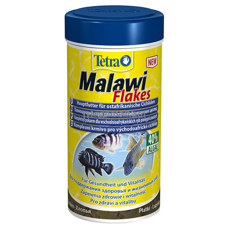 Корм для восточноафриканских цихлид Tetra Malawi Flakes 100 ml (244191 / 4004218244191)