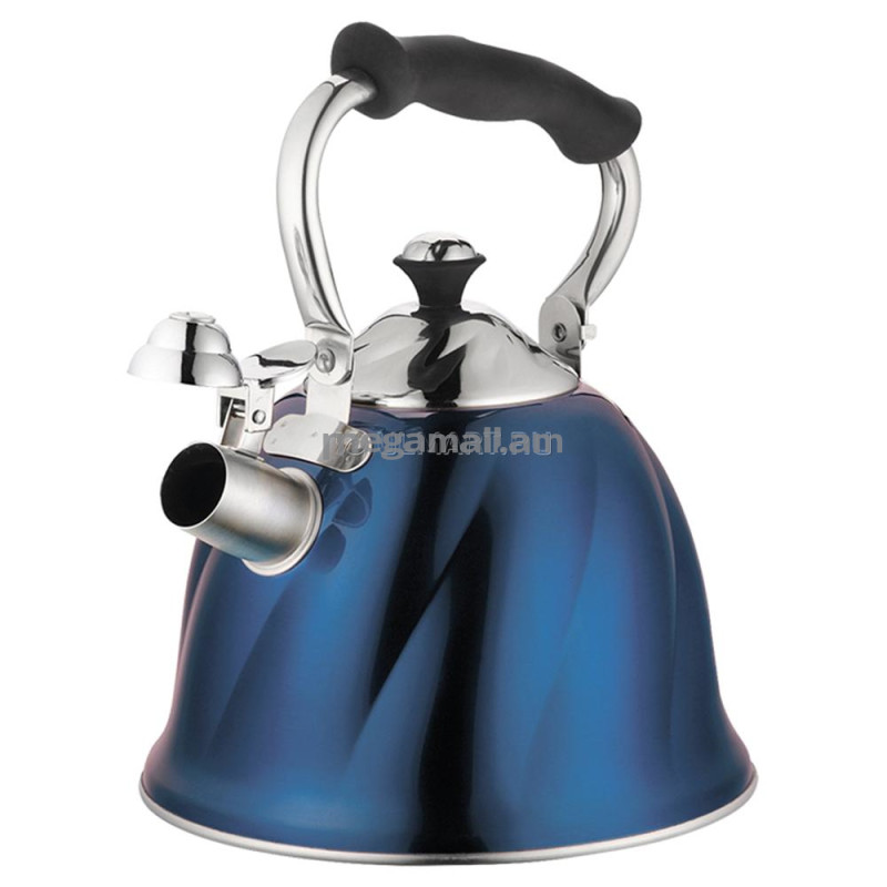 Чайник со свистком MARTA 3л синий (MT-3045 / 5060404138803)