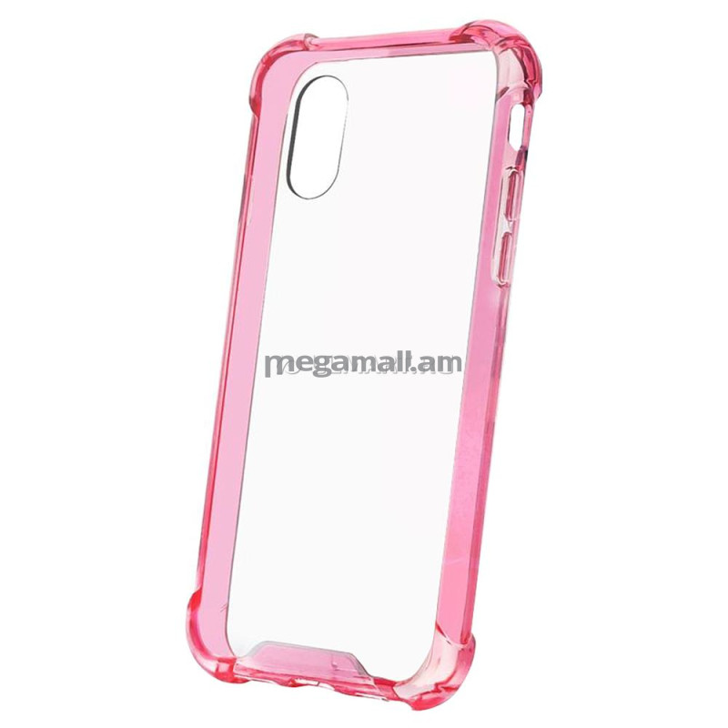 Apple iPhone X, крышка, Celly Armor, розовый, ARMOR900PK