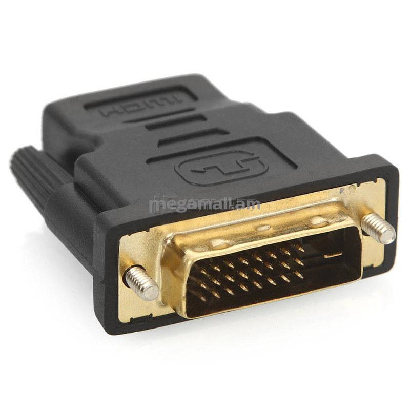 переходник HDMI F-DVI M, Nexport, черный (NP-A-DM\HF)