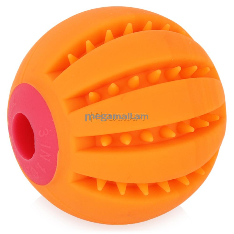 Игрушка для собак ZIVER мяч жевательный, 6,5см, оранжевый (40.ZV.042 / 6943644630377)