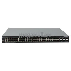 коммутатор Cisco SB SRW248G4-K9-EU, Managed Switch 48 ports 10/100Mbps, 4 ports 10/100/1000, 2 ports SFP, 19" 1U