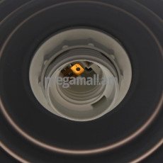 Светильник подвесной Lamplandia 176 GREY, 1хЕ27х60Вт, силикон, цвет серый