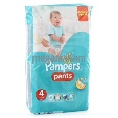 Трусики-подгузники Pampers Pants 4 (9-14 кг), 52 шт