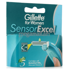 Кассеты для бритья Gillette Sensor Excel for Women, 5 шт. [3014260244897]