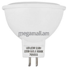 Упаковка ламп 10 шт ASD LED-JCDR-standard 5.5Вт 160-260В GU5.3 3000К 495Лм (4690612005560)