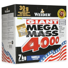 Гейнер Weider Mega Mass 4000 (ваниль) 7 кг