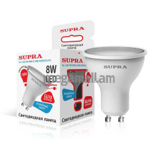 Упаковка ламп 10 шт SUPRA SL-LED-PR-MR16-8W/4000/GU10 (4895156870524)
