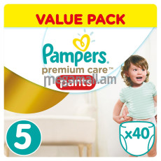 Трусики-подгузники Pampers Premium Care Pants 5 (11-18 кг), 40 шт