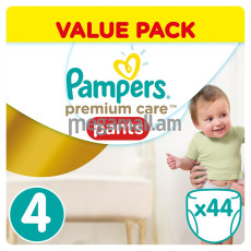 Трусики-подгузники Pampers Premium Care Pants 4 (8-14 кг), 44 шт