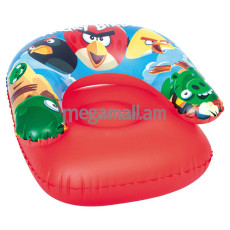 Кресло Bestway Angry Birds, 76х76 см, красный с рисунком(6942138912722)