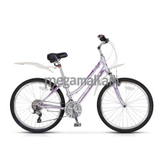 Велосипед Stels Miss 9300 V 26 (2015) колеса 26", рама 15.7", пурпурный/фиолетовый
