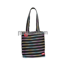 Zipit Сумка Premium Tote/Beach Bag - Black with Rainbow Teeth (ZBN-8)