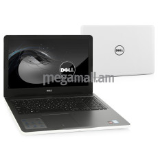 ноутбук Dell Inspiron 5567, 5567-3119, 15.6" (1920x1080), 8GB, 1000GB, Intel Core i5-7200U, 4GB AMD Radeon R7 M445, DVD±RW DL, LAN, WiFi, BT, Linux Ubuntu, white, белый