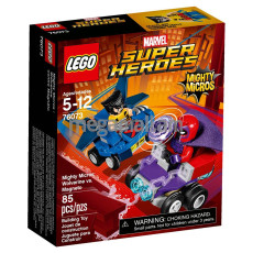 Конструктор LEGO Super Heroes Mighty Micros: Росомаха против Магнето (76073)