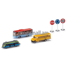 Игровой набор SIKU  Набор транспорта и дорожных знаков (6303)