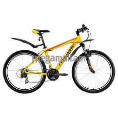 Велосипед FORWARD NEXT 1.0 (2015-2016), колеса 26", 21 скорость, рама 19", желтый мат. (RBKW6M66Q055)