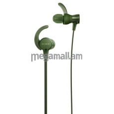 Наушники Sony MDR-XB510ASG, зеленый, с микрофоном