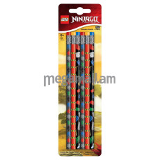LEGO Набор карандашей Ninjago, 6 шт. (51618)