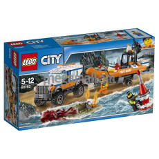 Конструктор LEGO City Coast Guard Внедорожник 4х4 команды быстрого реагирования (60165)