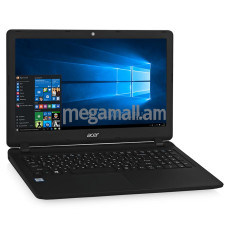 ноутбук Acer Extensa 2540-33E9, NX.EFHER.005, 15.6" (1920x1080), 4GB, 2000GB, Intel Core i3-6006U, Intel HD Graphics, LAN, WiFi, BT, Win10, black, черный