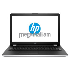 ноутбук HP 15-bs054ur, 1VH52EA, 15.6" (1366x768), 4GB, 500GB, Intel Core i3-6006U, Intel HD Graphics, LAN, WiFi, BT, Win10, silver, серебристый