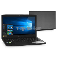 ноутбук Acer Aspire E5-575G-524D, NX.GDWER.098, 15.6" (1920x1080), 6GB, 1000GB + 128GB SSD, Intel Core i5-7200U, 2GB NVIDIA GeForce 940MX, LAN, WiFi, BT, Win10, black, черный