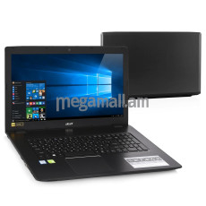 ноутбук Acer Aspire E5-774G-36G7, NX.GG7ER.024, 17.3" (1920x1080), 6GB, 1000GB, Intel Core i3-6006U, 2GB NVIDIA GeForce 940MX, LAN, WiFi, BT, Win10, grеy, серый
