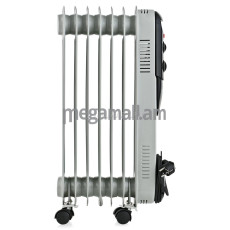 масляный обогреватель радиатор Neoclima NC 9307, 7 секций, 1500 Вт