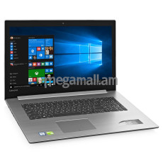 ноутбук Lenovo IdeaPad 320-17IKB, 80XM000NRK, 17.3" (1600x900), 8GB, 500GB, Intel Core i3-7100U, 2GB NVIDIA GeForce 920MX, DVD±RW DL, LAN, WiFi, BT, Win10, gray, серый