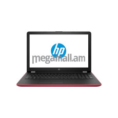 ноутбук HP 15-bs593ur, 2PV94EA, 15.6" (1920x1080), 4GB, 500GB, Intel Pentium N3710, Intel HD Graphics, LAN, WiFi, BT, Win10, red, красный