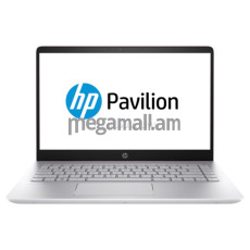 ноутбук HP Pavilion 14-bf021ur, 2PV81EA, 14" (1920x1080), 4GB, 128GB SSD, Intel Pentium 4415U, Intel HD Graphics, LAN, WiFi, BT, Win10, pink, розовый