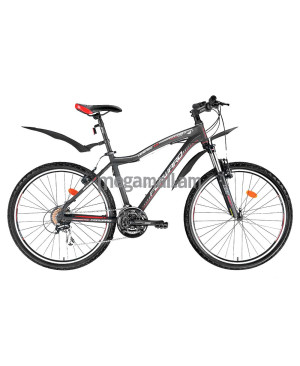 Велосипед FORWARD HESPER 1.0 (2013-2014), колеса 26", 21 скорость, рама 17", черный мат. (RBKW4M66Q048)
