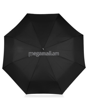 зонт женский Isotoner, 5 сложений, механический, цвет черный [09137-1] [3231760349086]