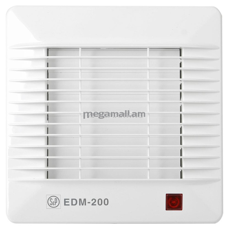 Вентилятор вытяжной SOLER&PALAU EDM-200 C, белый