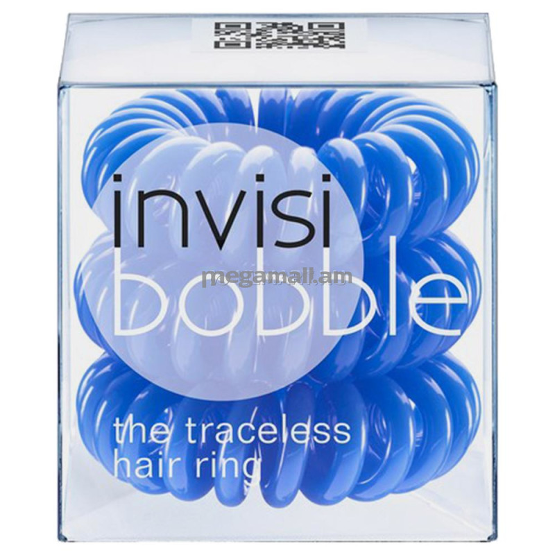 резинка-браслет для волос Invisibobble Navy Blue, 3 шт [3003] [4260285370663]