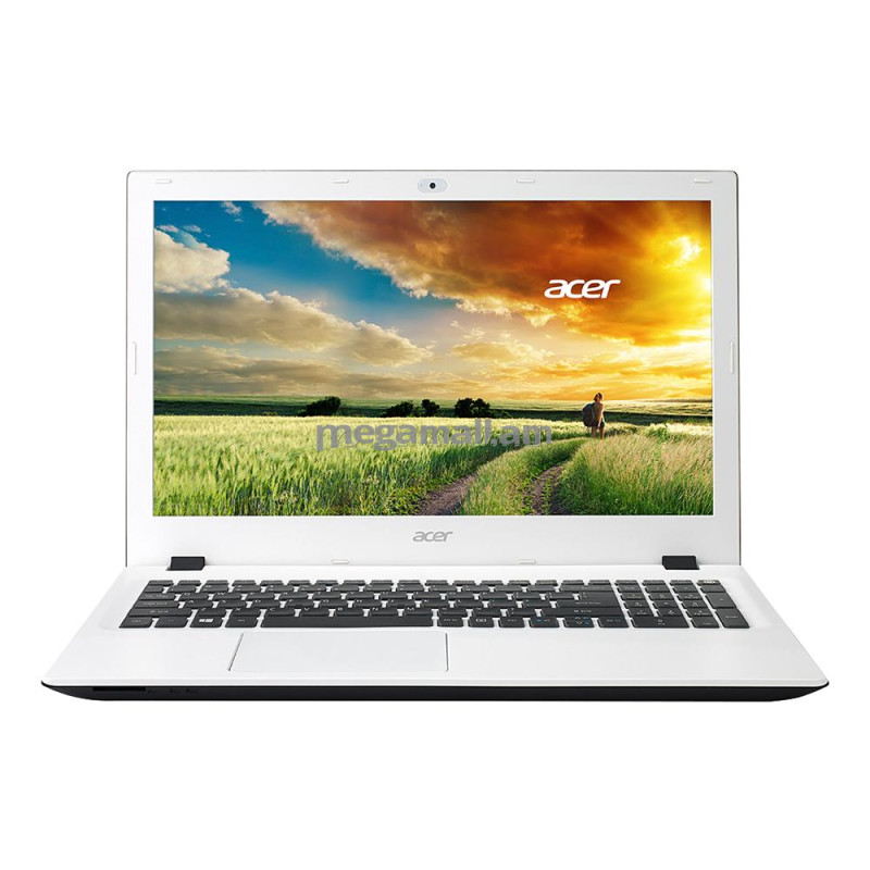 ноутбук Acer Aspire E5-573-3848, NX.MW2ER.002, 15.6" (1366x768), 4096, 500, Intel Core i3-4005U, DVD±RW DL, Intel HD Graphics, LAN, WiFi, Bluetooth, Win8.1, white, белый