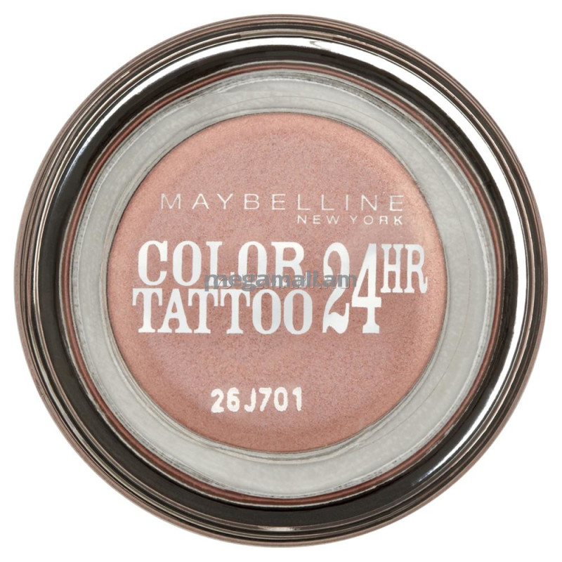 тени для век Maybelline New York Color Tattoo 24 часа, 4 мл, оттенок 65, Розовое золото [B2074300] [3600530828036]