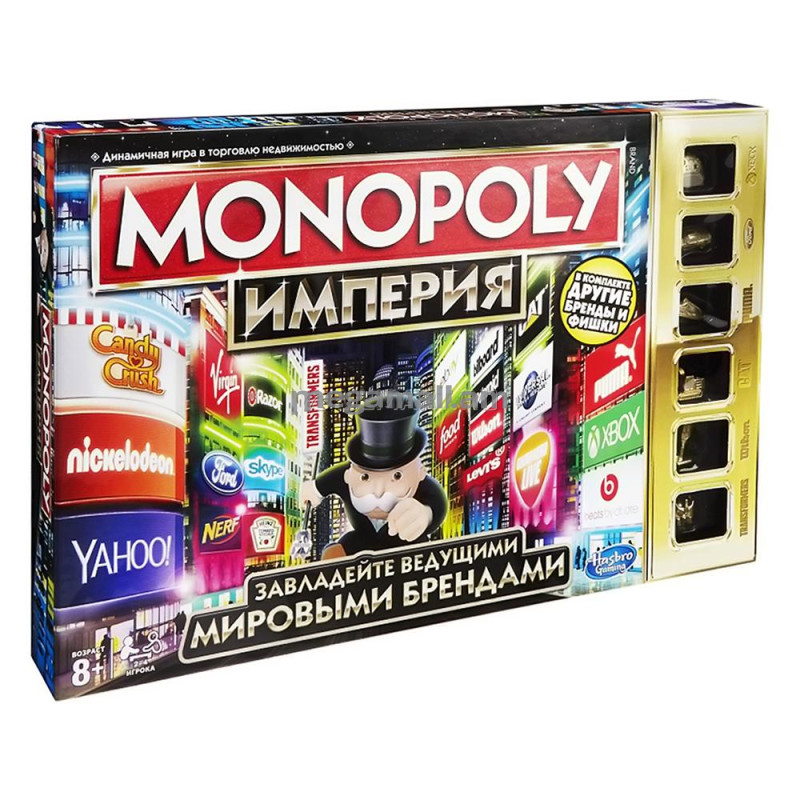 Настольная игра Монополия Hasbro Games Империя обновленная (B5095121)