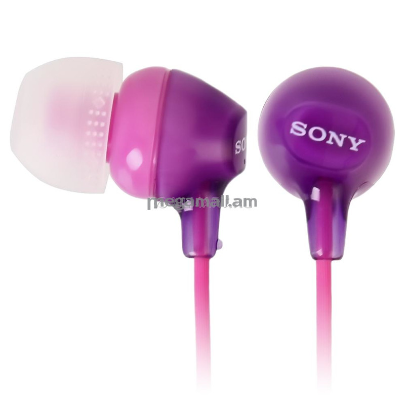 Наушники Sony MDR-EX15LPV, фиолетовый