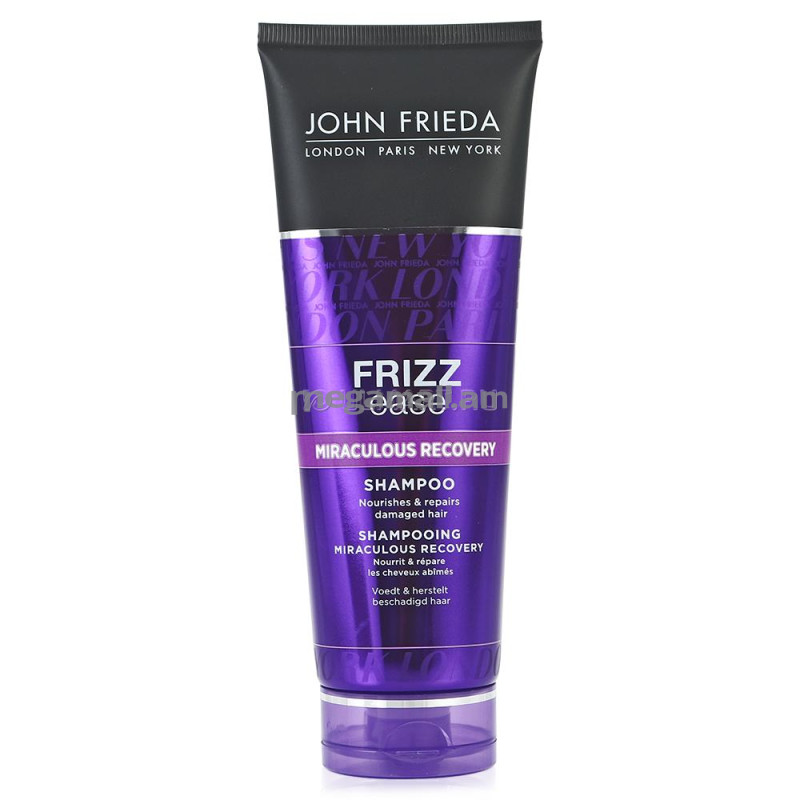 шампунь для волос John Frieda Frizz Ease Miraculous Recovery, 250 мл, для интенсивного укрепления непослушных [2103303] [5037156210330]